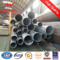 Economical 132kv Bitumen Galvanized Steel Pole